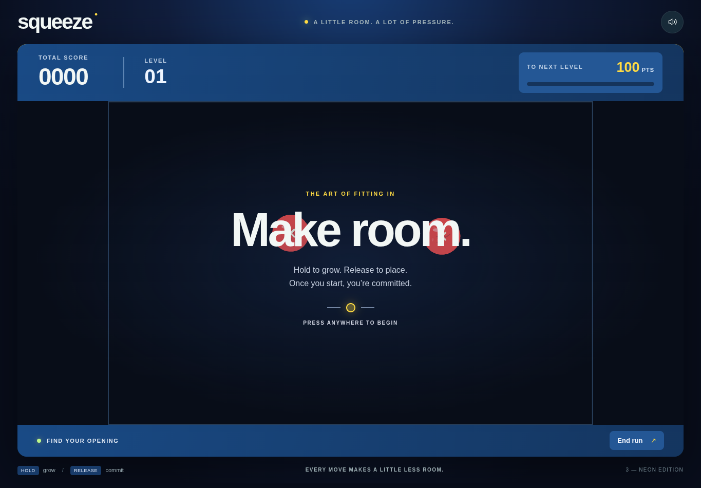 Squeeze Neon im Browser